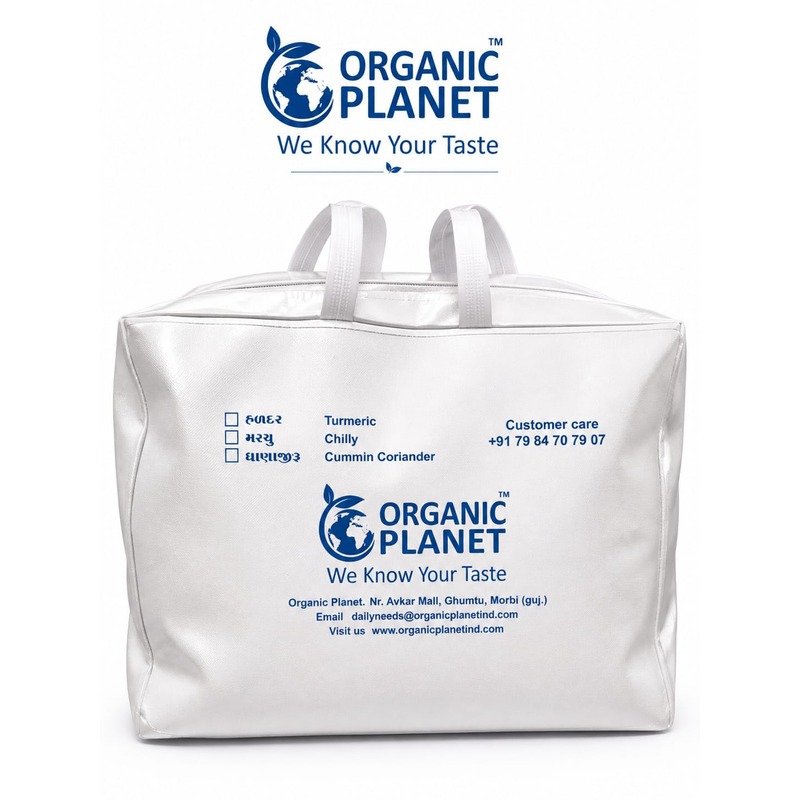 Organic Planet bulk carry bag