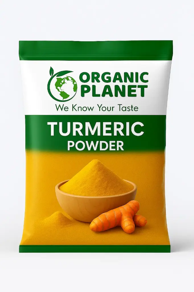 Organic Planet Turmeric Powder With Natural Oils, Haldi Powder