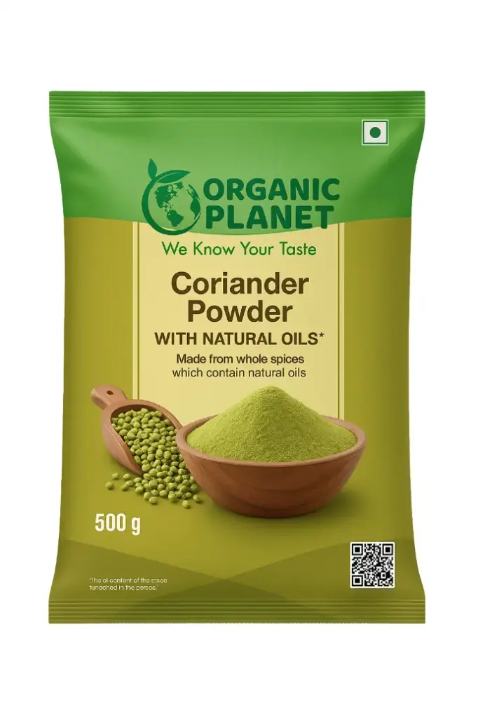 Organic Planet, Organic Dried Coriander Powder (Dhaniya) | 1 Kg