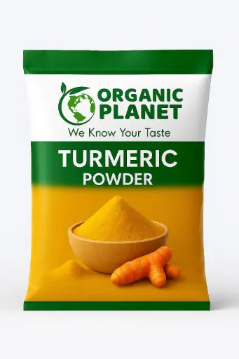Organic Planet Turmeric Powder With Natural Oils, Haldi Powder